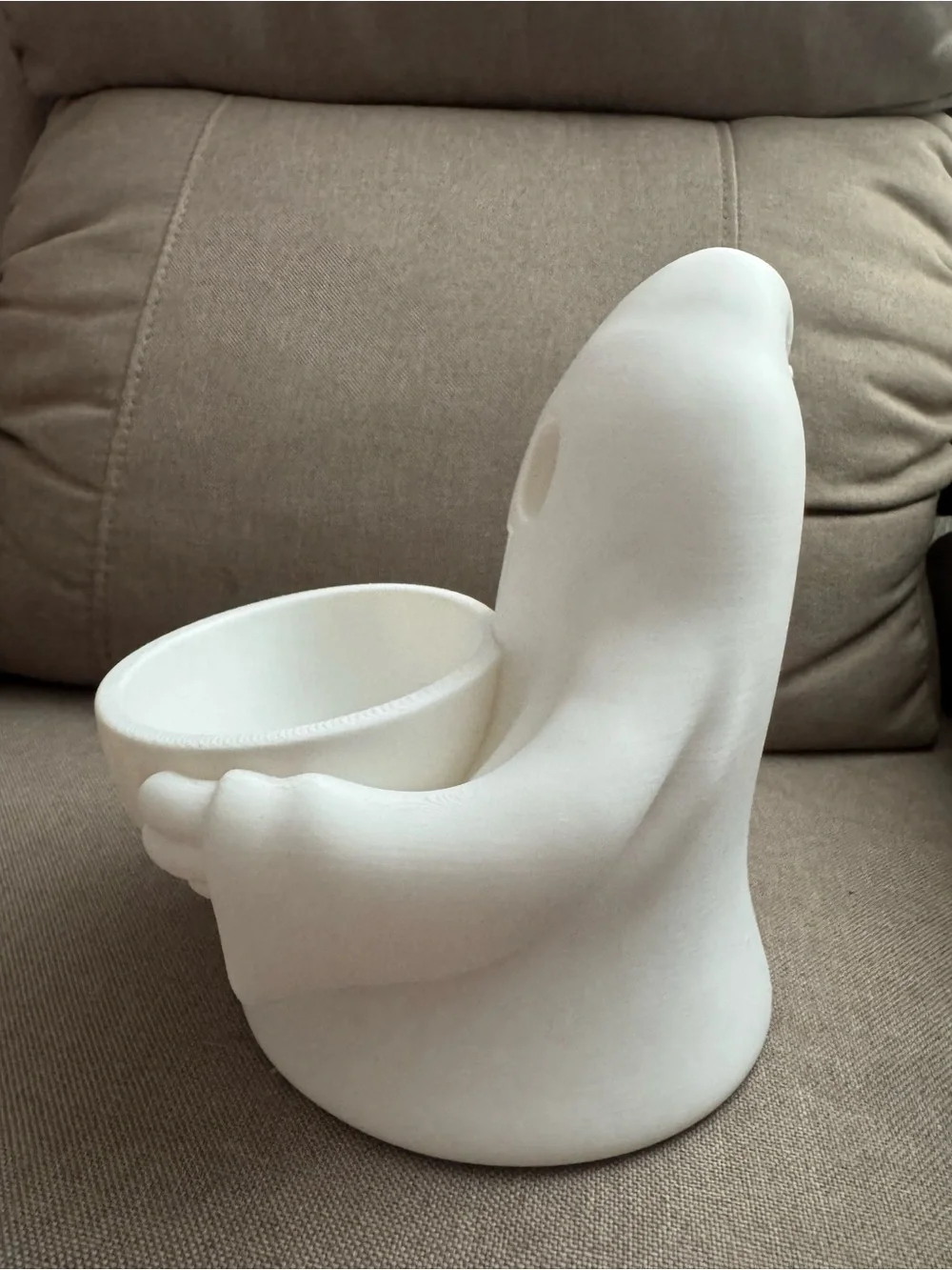 White Ghost Candy Bowl